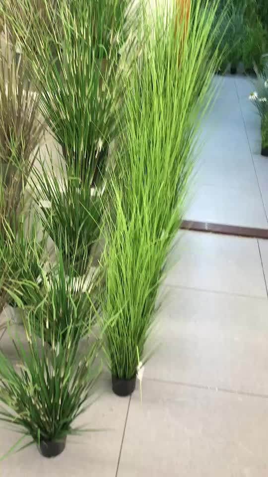 Newest Artificial Onion Grass Decoration Wholesale Artificial Tall Reed