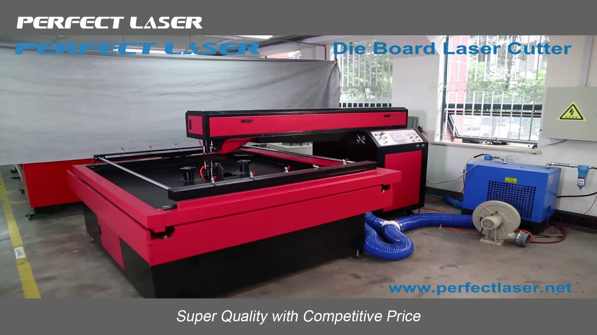 Flat Die Board Laser Cardboard Die Cutting Machine For Die Making Industry And Packaging