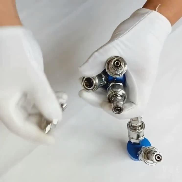 C Type Multi Pipe Self Locking Quick Connect Air Fittings One Touch