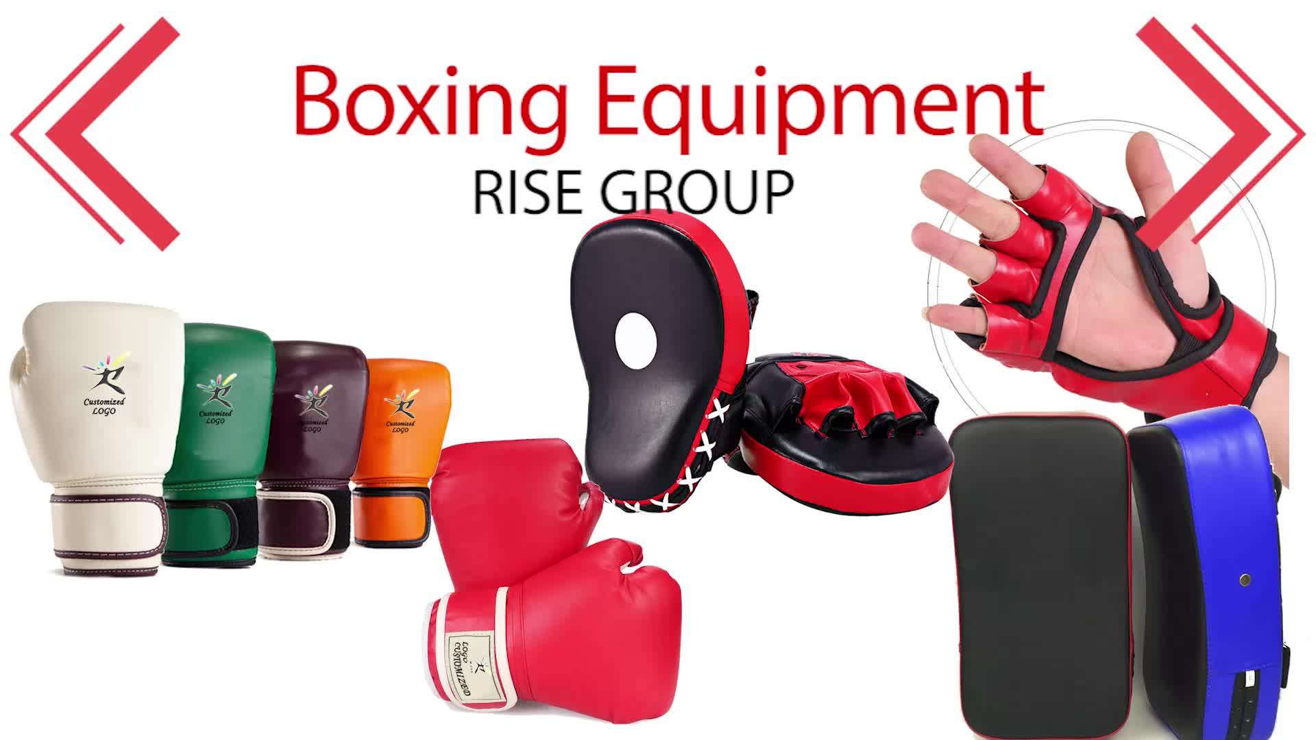 Custom Logo Pu Leather Boxing Gloves Boxing Kit Equipment Buy Boxing