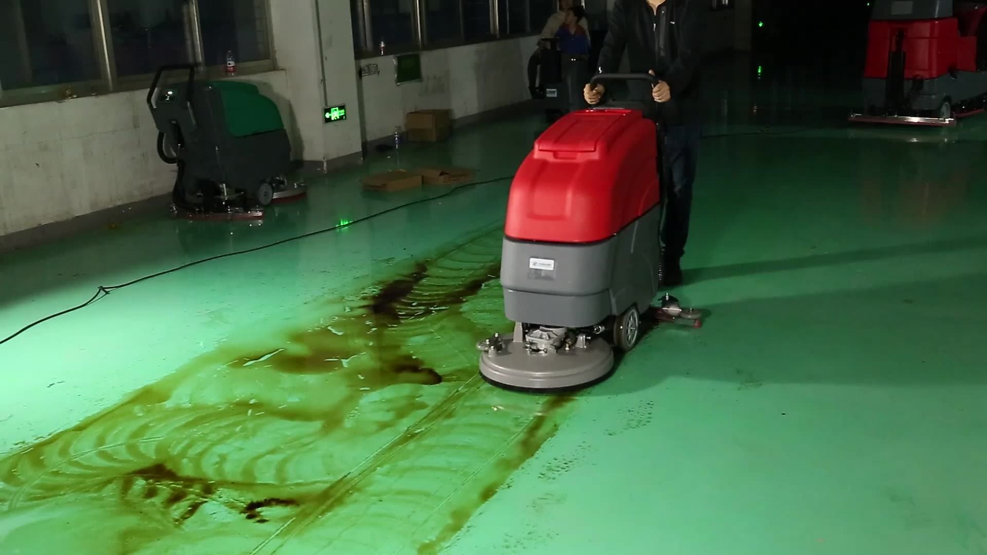 Commercial Concrete Floor Scrubbing And Cleaning Machine Buy Concrete