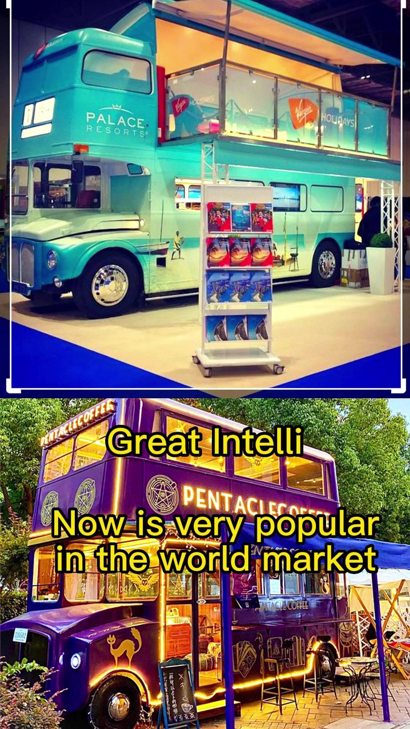 Double Decker Bus Coffee Shop Foodtruck Food Kiosk Van Ice Creamtruck double-decker-bus-coffee-shop-foodtruck-food-kiosk-van-ice-creamtruck
