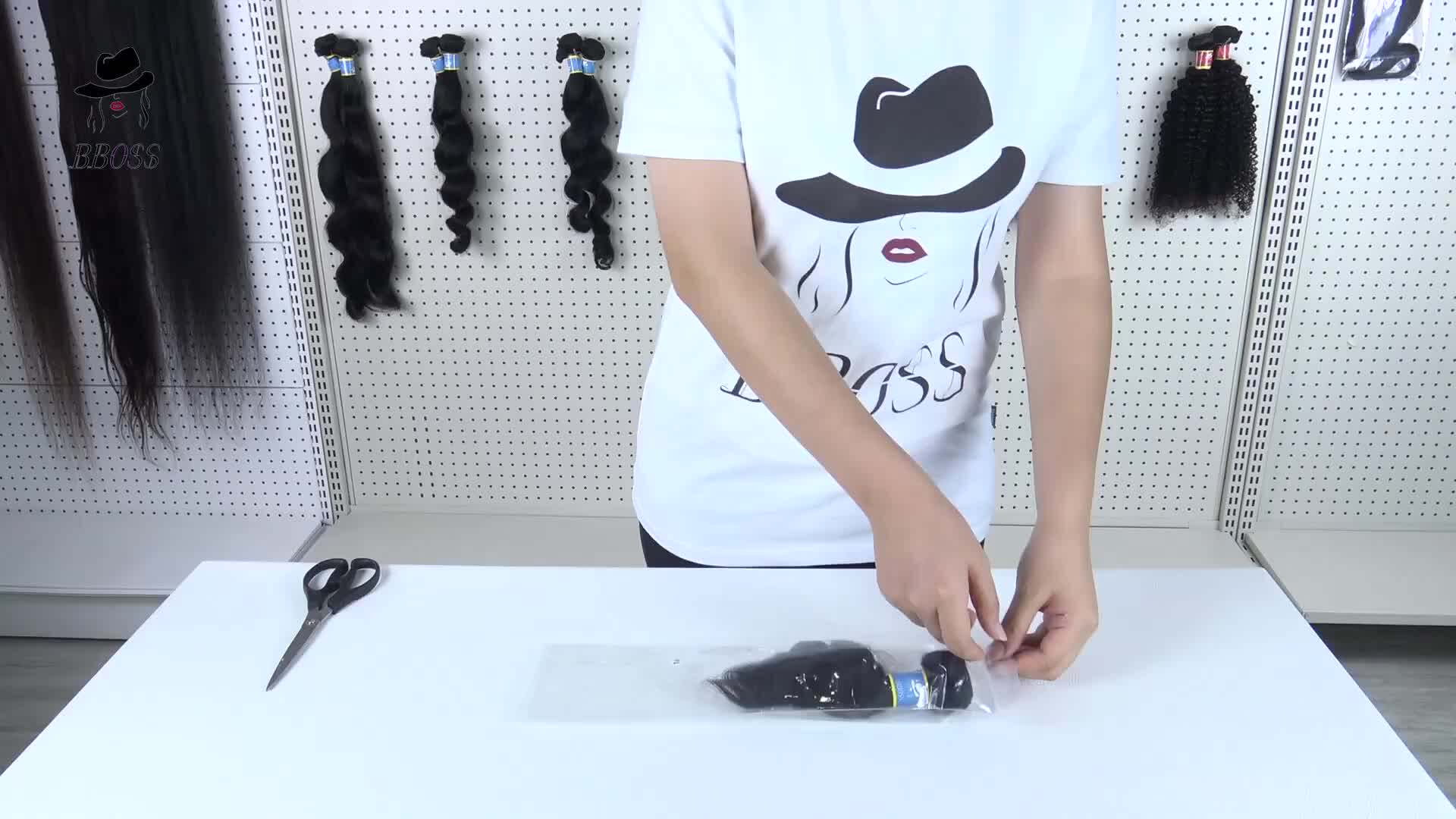 Wholesale Asian Virgin Girl Hair Extension Sample Black Girl Hair