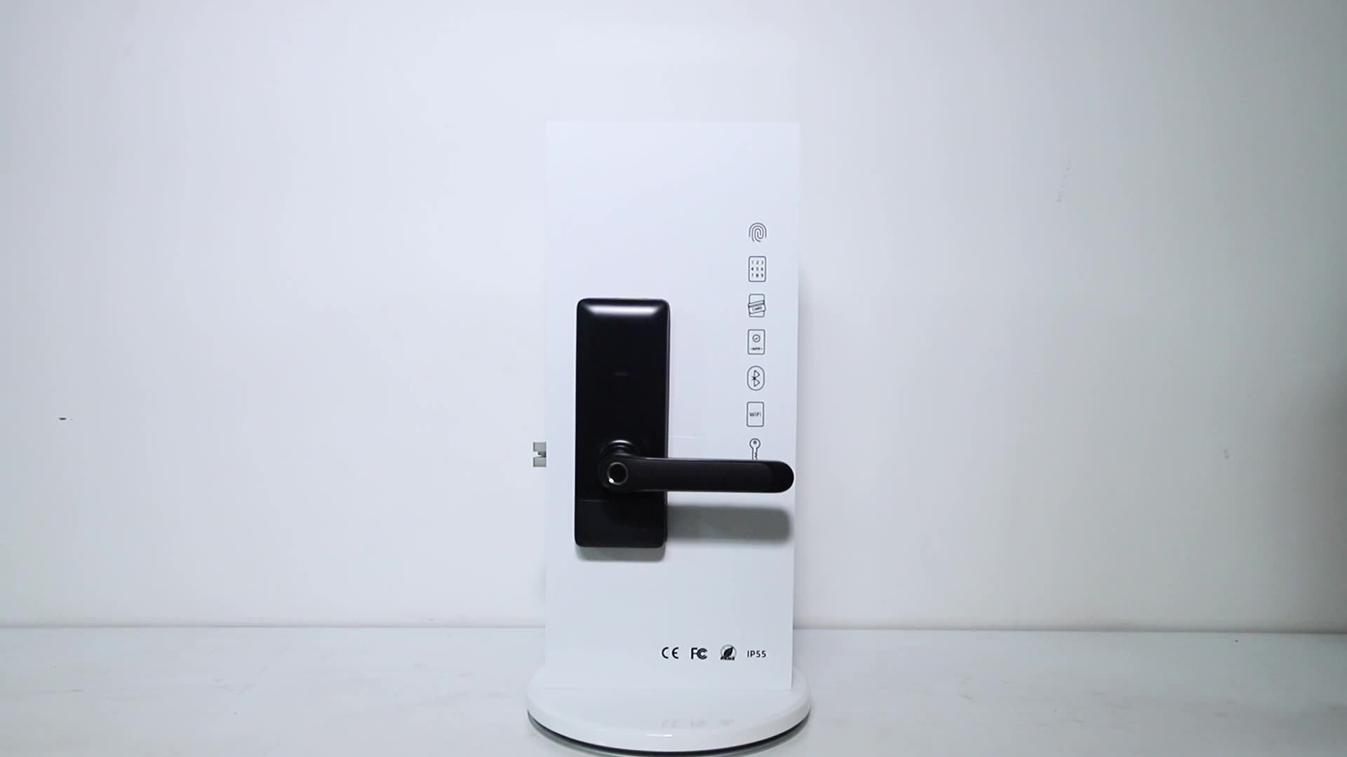 Airbnb Home Ble Ttlock App Rfid Card Password Locks Aluminium Smart