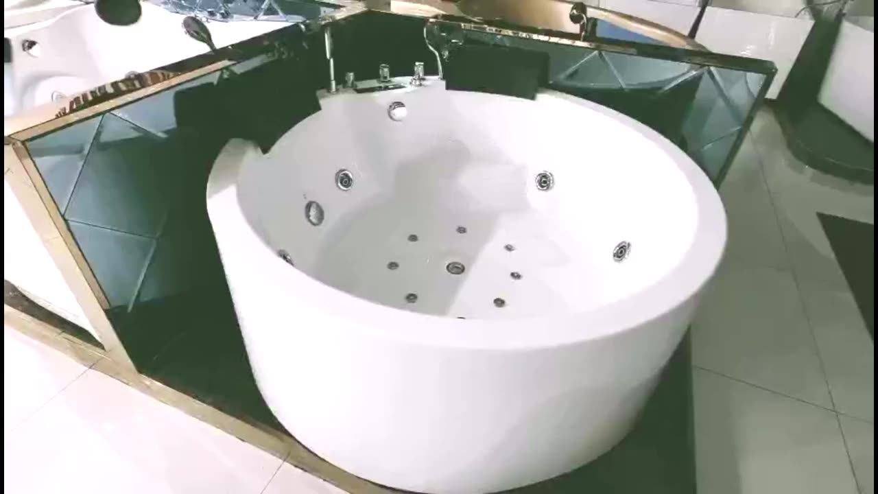 Cheap Freestanding Bathtubs Common Round Shape Hotel Free Standing