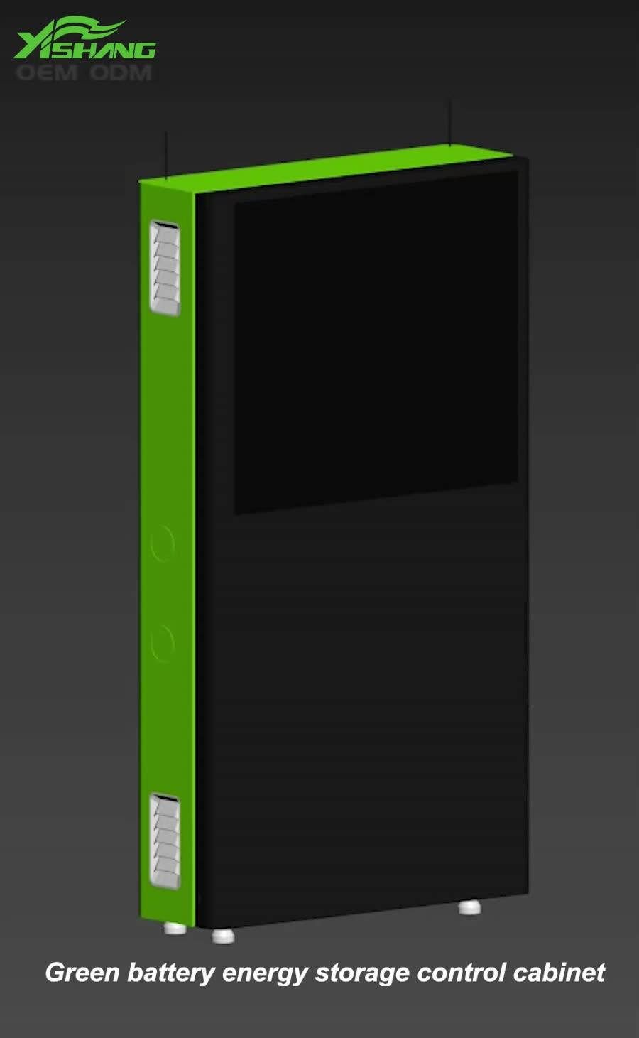Custom Outdoor Ip65 Solar Powered Rack Battery Safe Storage