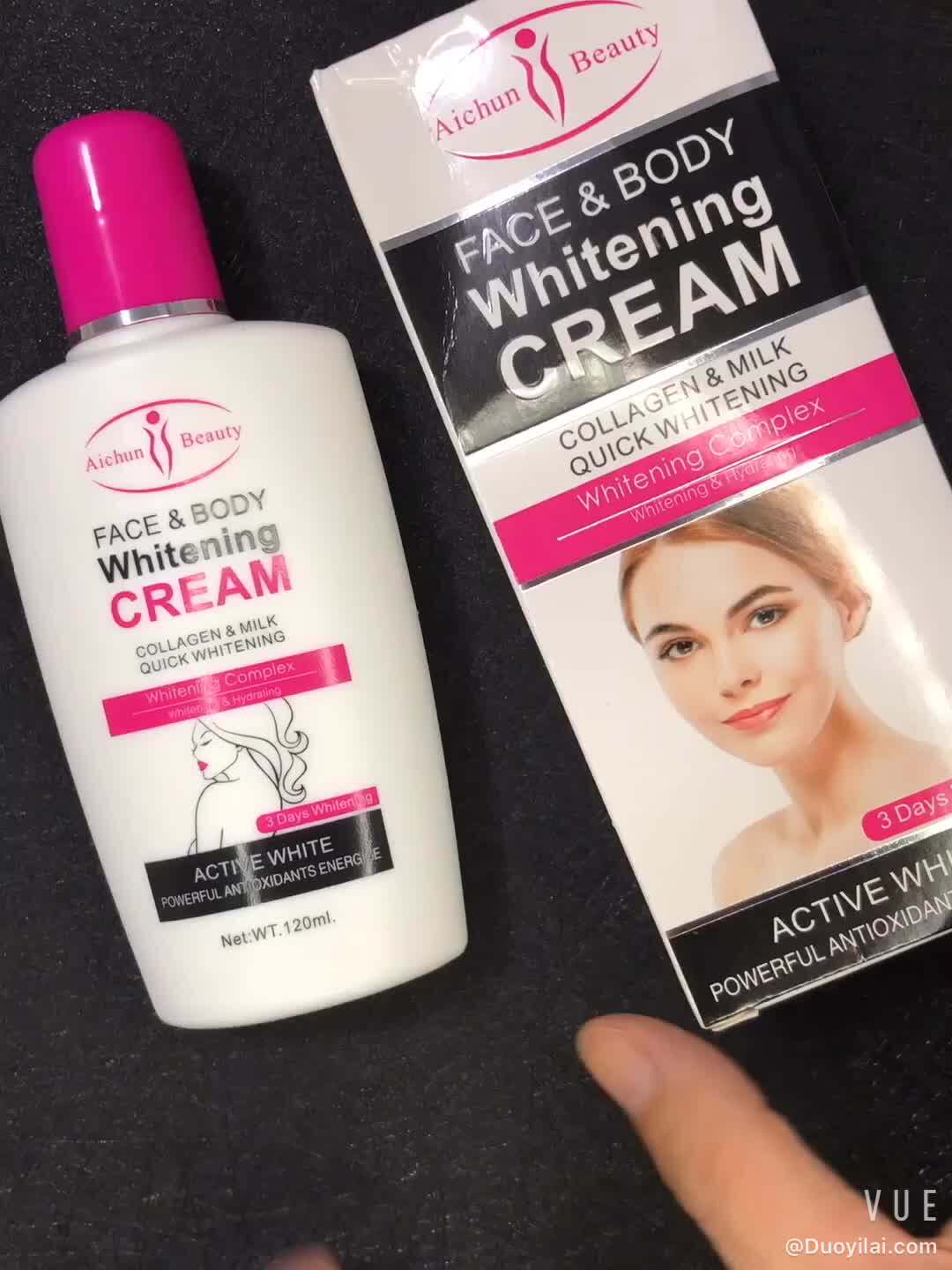 Aichun Best Baby Skin And Face Body Whitening Cream For Black Skin