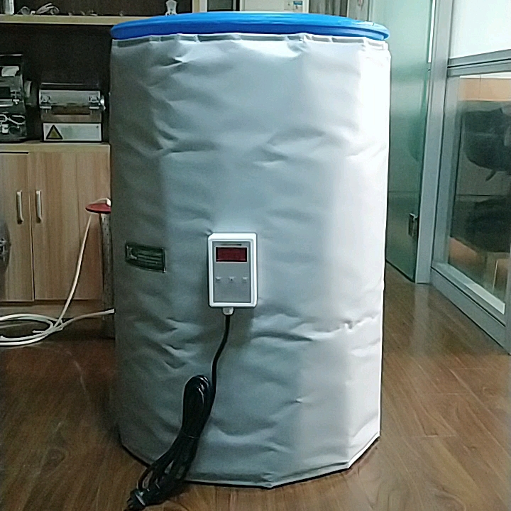 200 Litre 55 Gallon Drum Heater Blanket 220v 2000 Watts With Thermostat