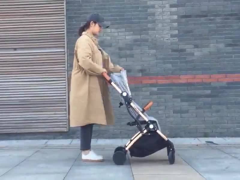 Big Wheel Fashion Travel Lightweight Stroller Baby Pram,Luxury Foldable Stroller Buy Luxury