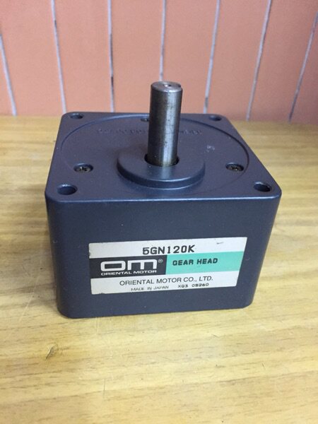 Japan Eastern motor 5GN120K reducer can be matched with GN type OM motor unpacking spot