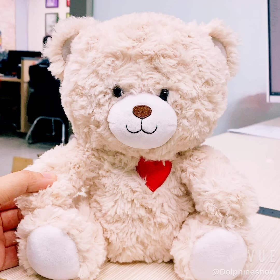 Embroider Logo Teddy Bear Musical Toys Wholesale Custom Soft Stuffed