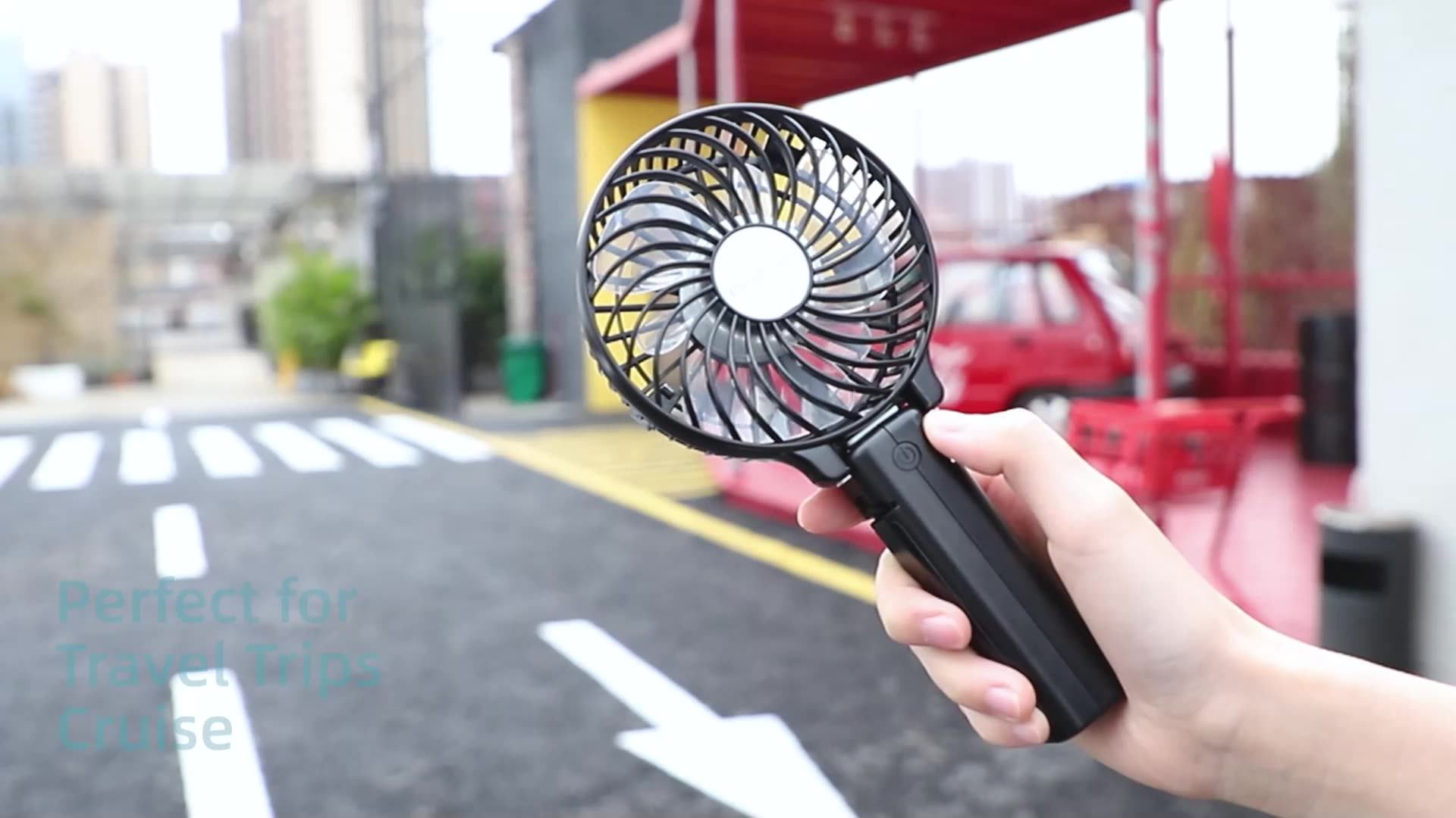 Opolar 2200mah Small Hand Held Fans Usb Rechargeable Portable Handheld