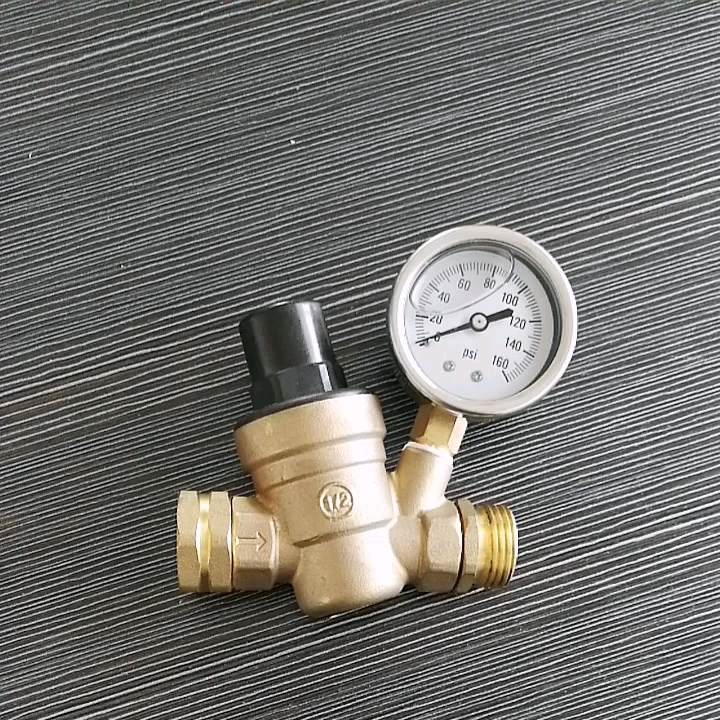 Lead-free Cw719r Brass 1/2 Rv Water Pressure Regulator ...
