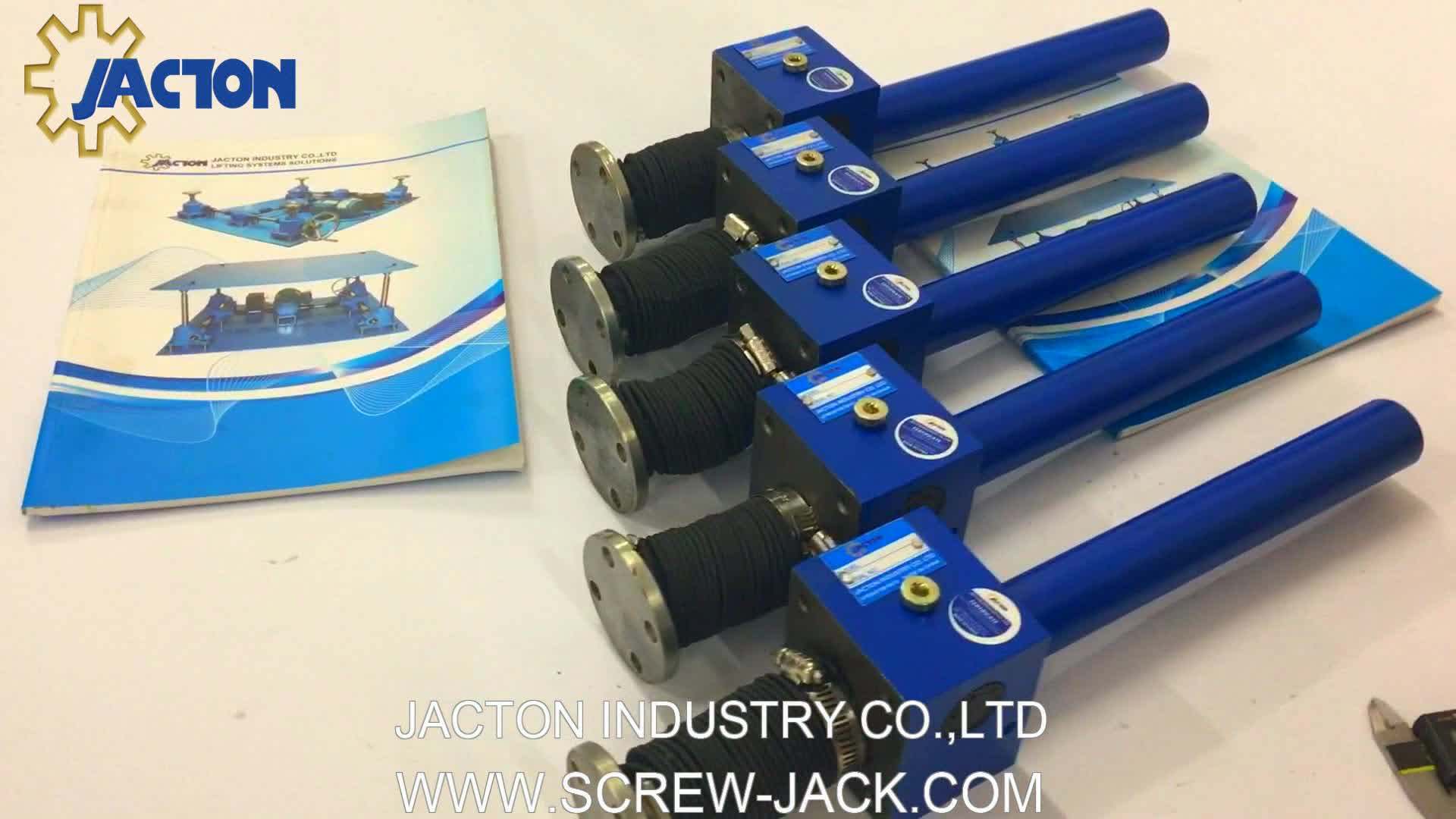 Highest Quality 5kn Hand Operated Light Weight Lifting Jacks Mini Screw