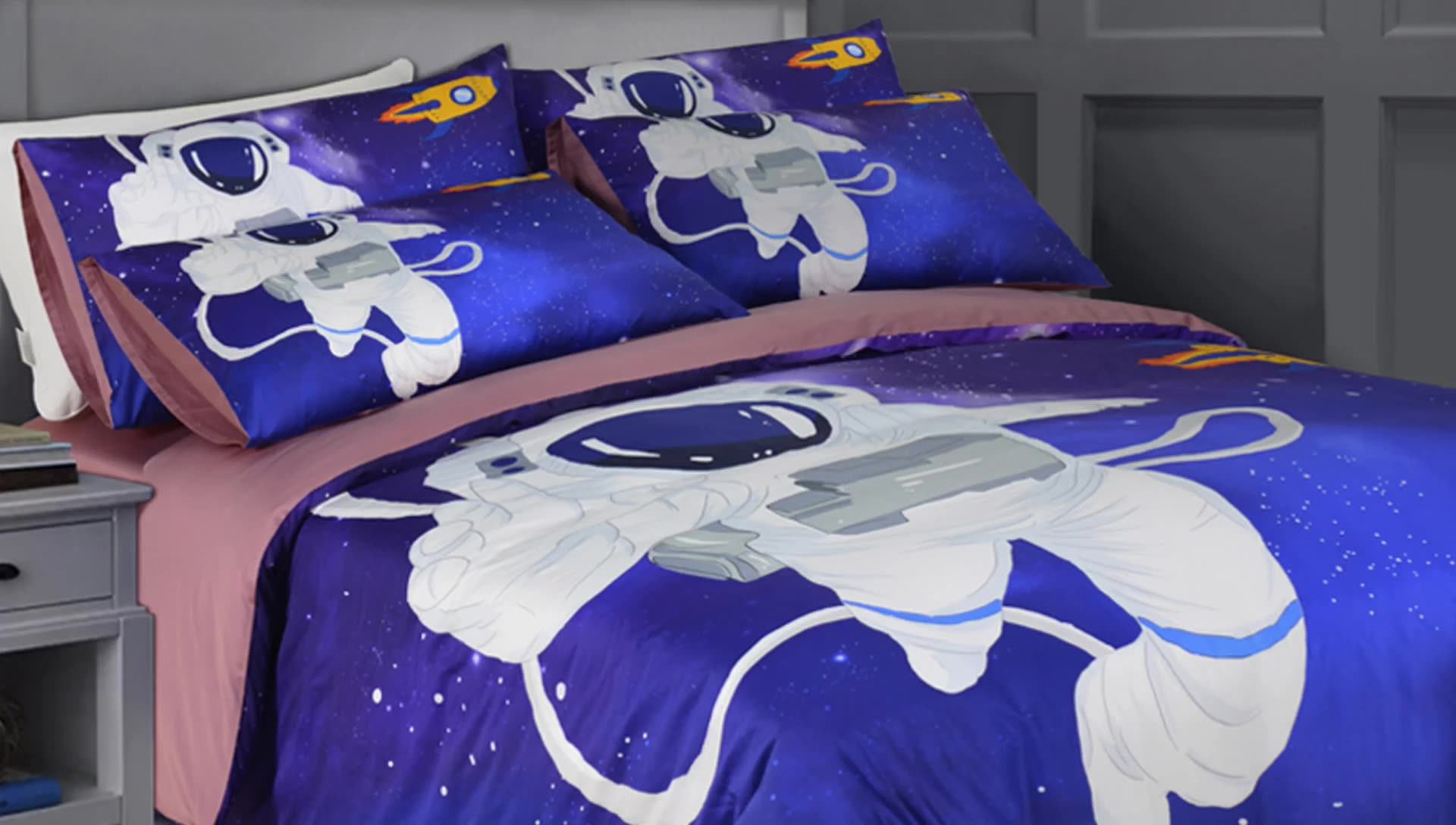Wholesale Bed Sheets 100 Cotton Cartoon Duvets Bedsheets For Kids Boy