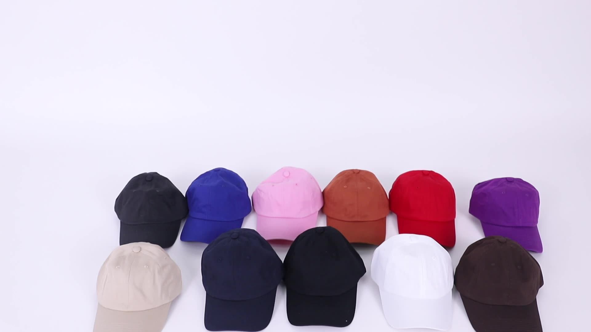 High Quality Cotton Custom Embroidered Logo Sport Dad Baseball Caps Hat