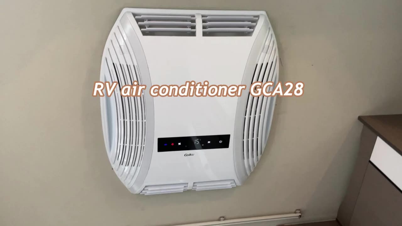 Foshan Colku roof rooftop camper van air conditioner with 110v 220v for RV caravan Boat Yacht