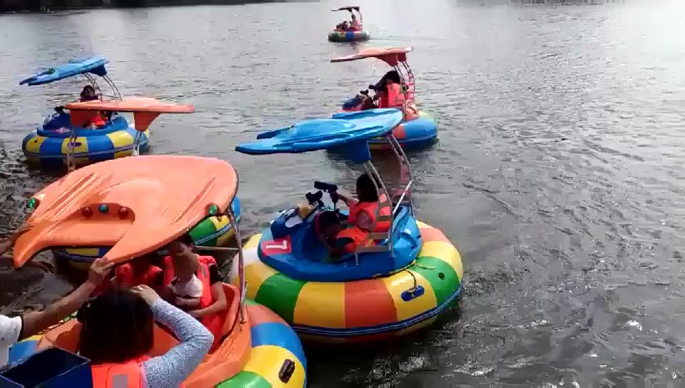 Cat Inflatable Motorized Used Bumper Boats Pvc Bear Electric Floating