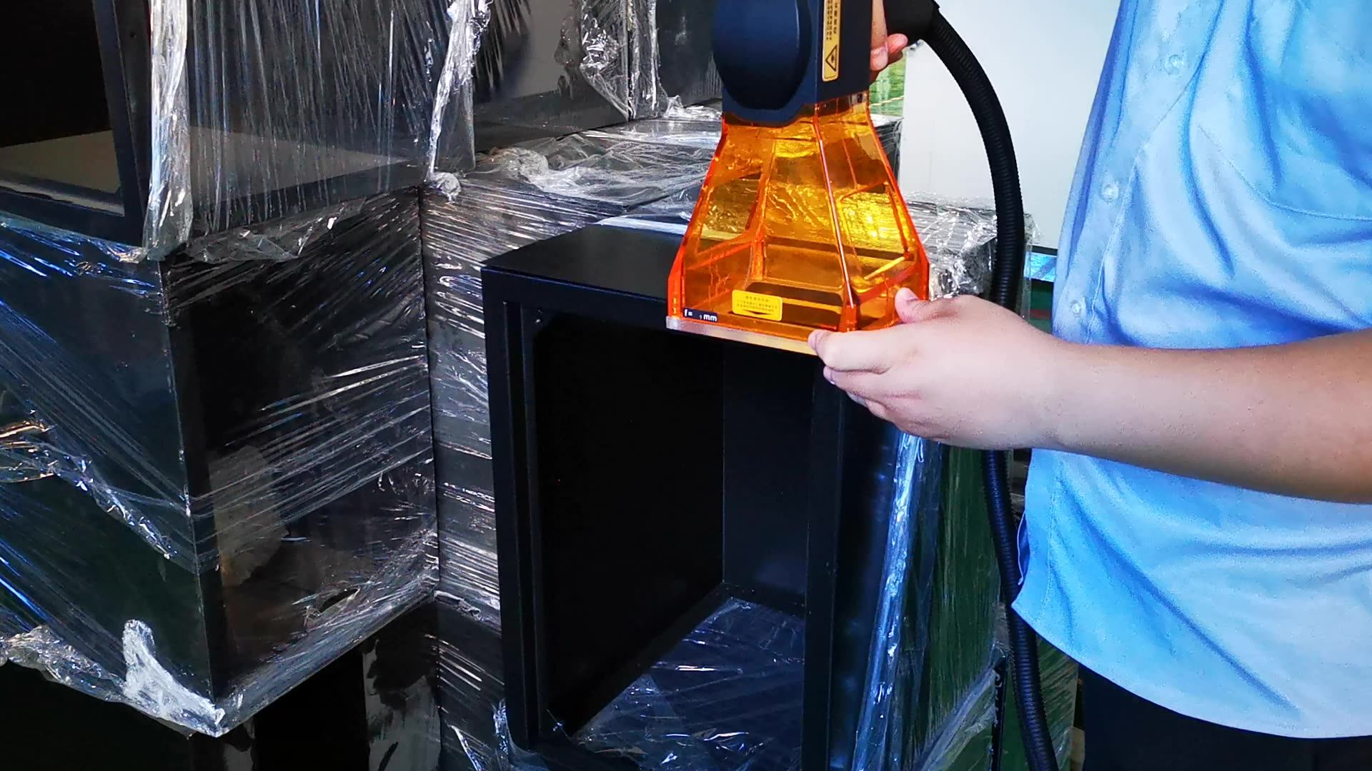 Hand Held Movable Small Laser Scanner Mini Laser Engraving Cutting