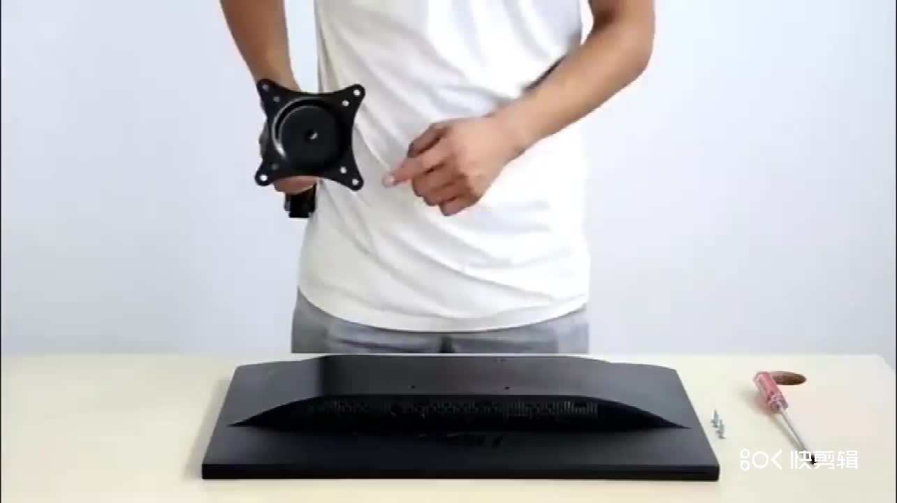 Gas Spring Single Monitor Arm 360 