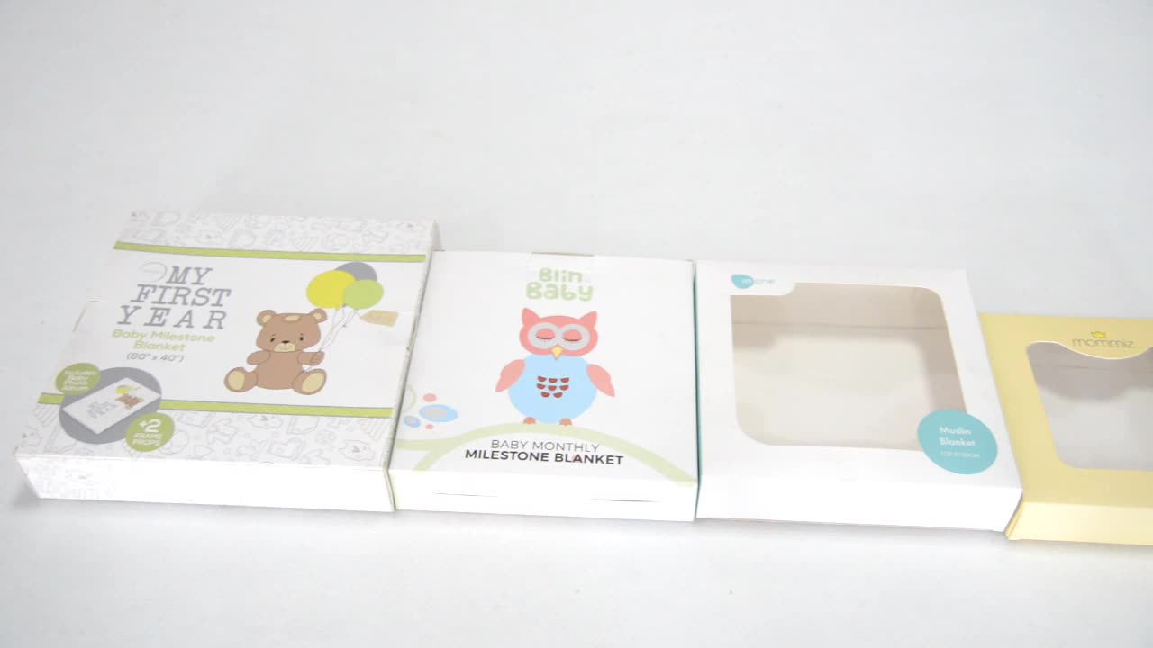 Odm Factory Custom Baby Clothing Box Baby Gift Set Box Baby Gift Box