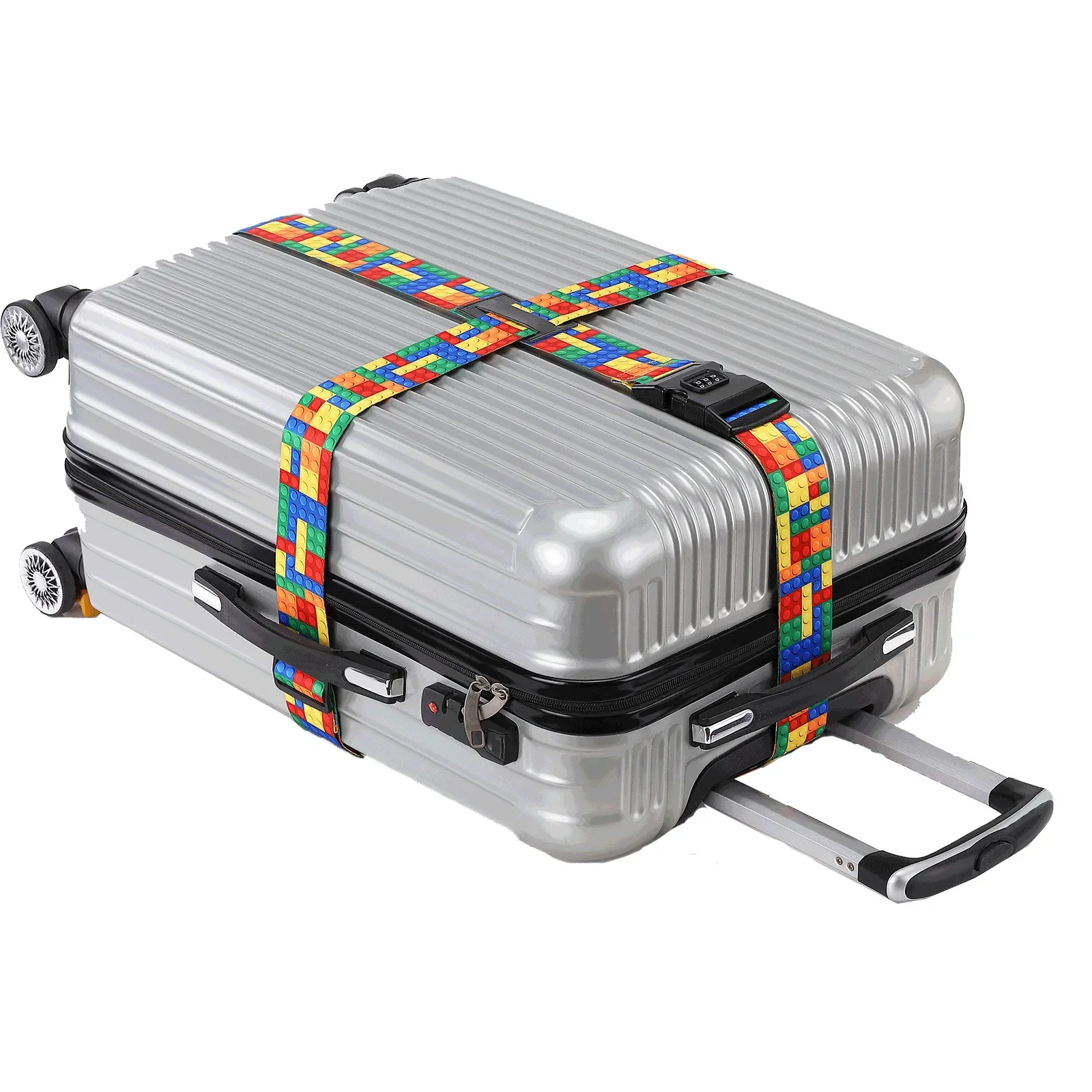 Suitcase, pack, constructor, elastic luggage band