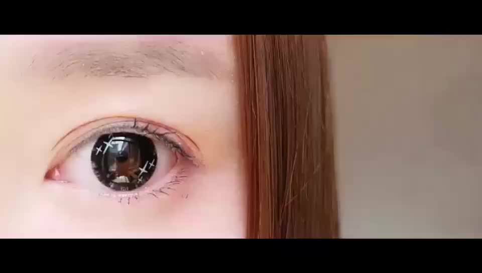 Wholesale New Popular Hema Silicone Hydrogel Black Brown Eye Contact