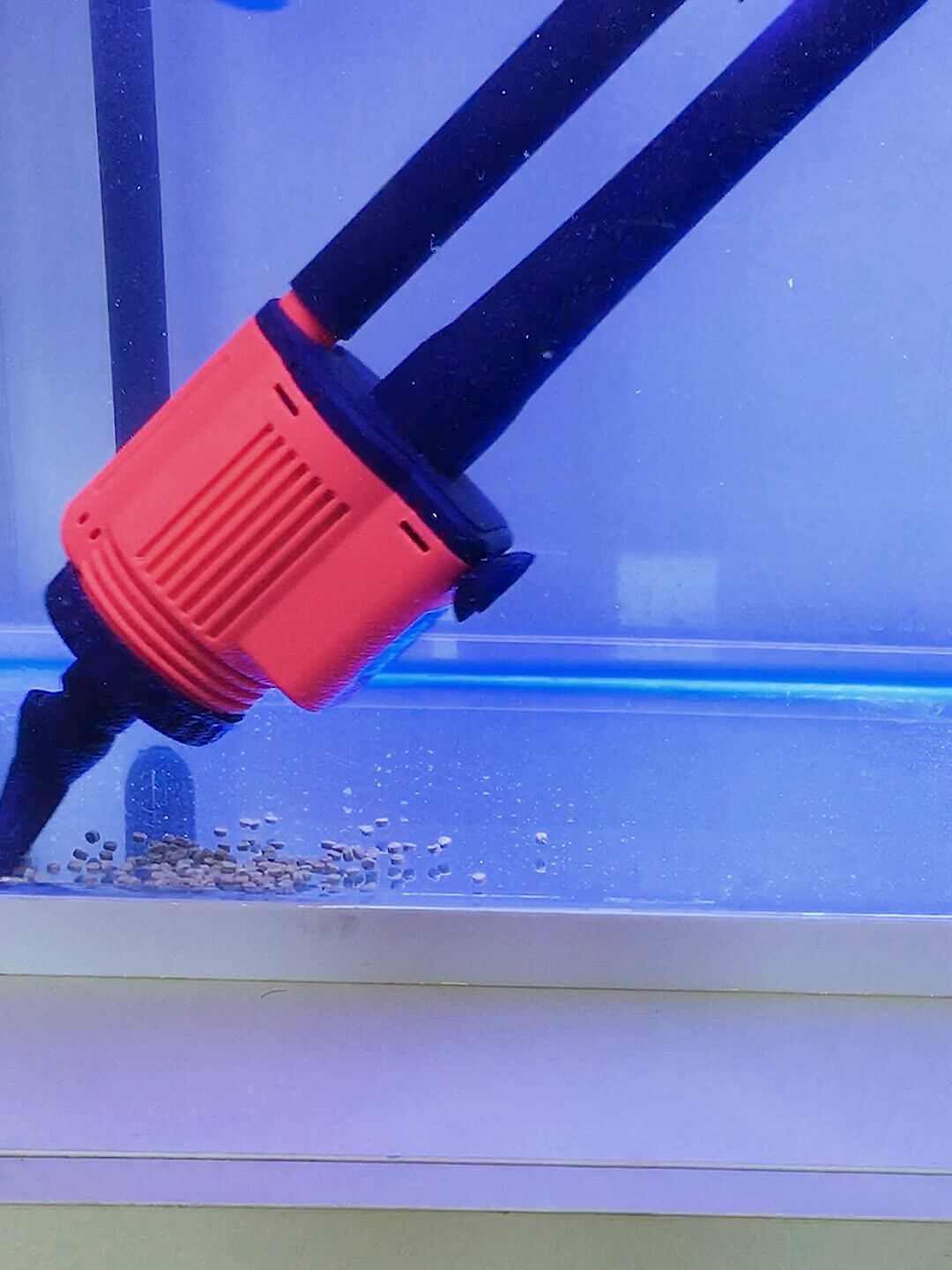 Fish tank vacuum cleaner Underwater fish pond sand washing cleaning cleaning tools Water changer Pump suction stool suction fecal suction device 