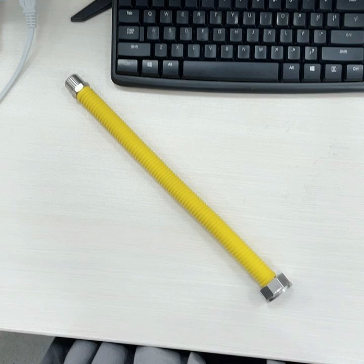 Stainless Steel Corrugated Heat Shrinkable Hose For Gas Sus304 For Wall