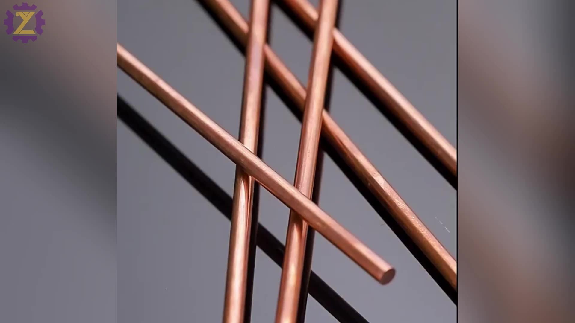 2mm 3mm 4mm 5mm 35mm Diameter 22u Zinc C10200 C11000 Pure 1oz Rod Price