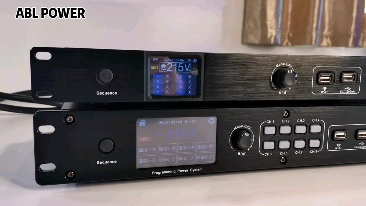 Professional Power Timing Divce With Color Touch Screen Box Sound