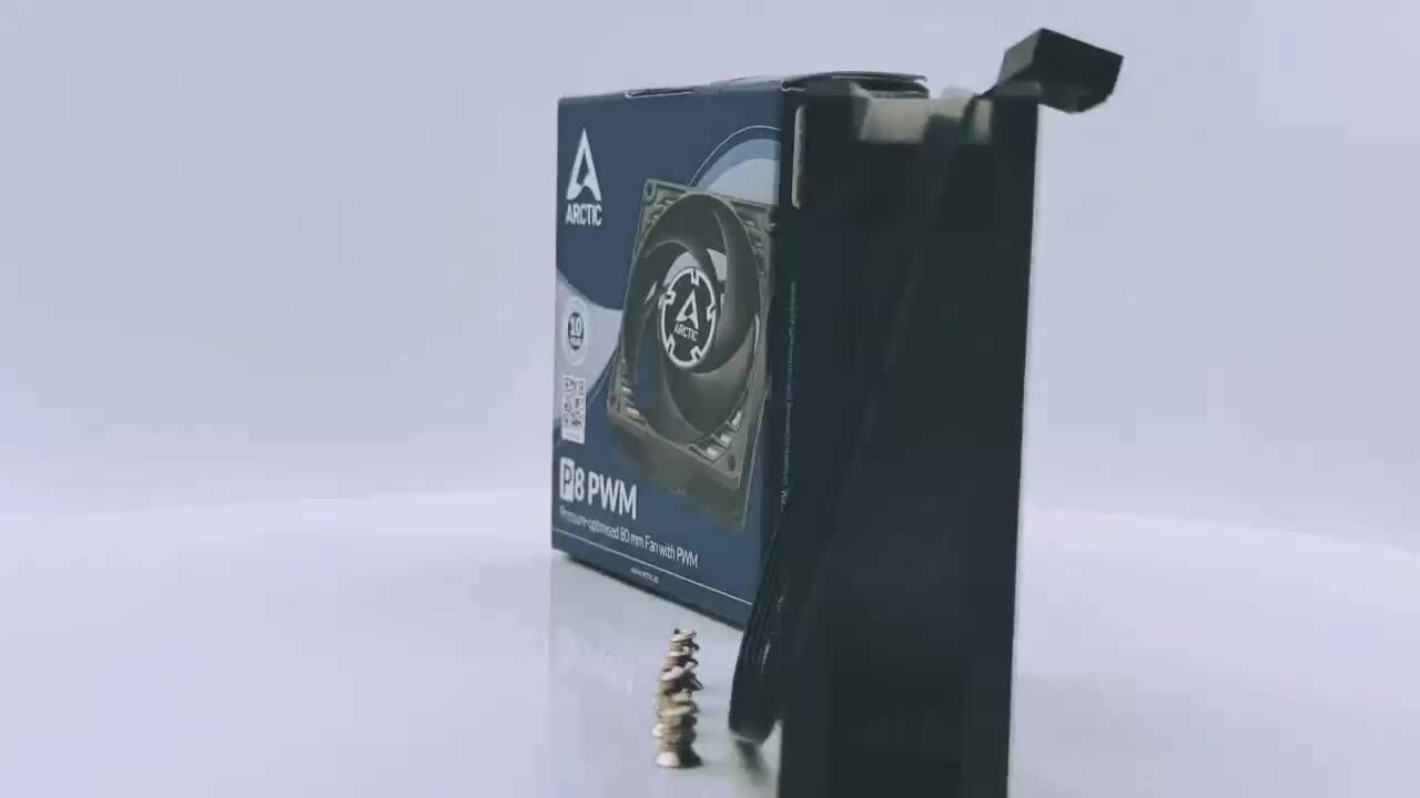 ARCTIC P8 PWM PST (5 Pezzi) - 80 Mm Ventola PC, PWM Sharing - Foto 11
