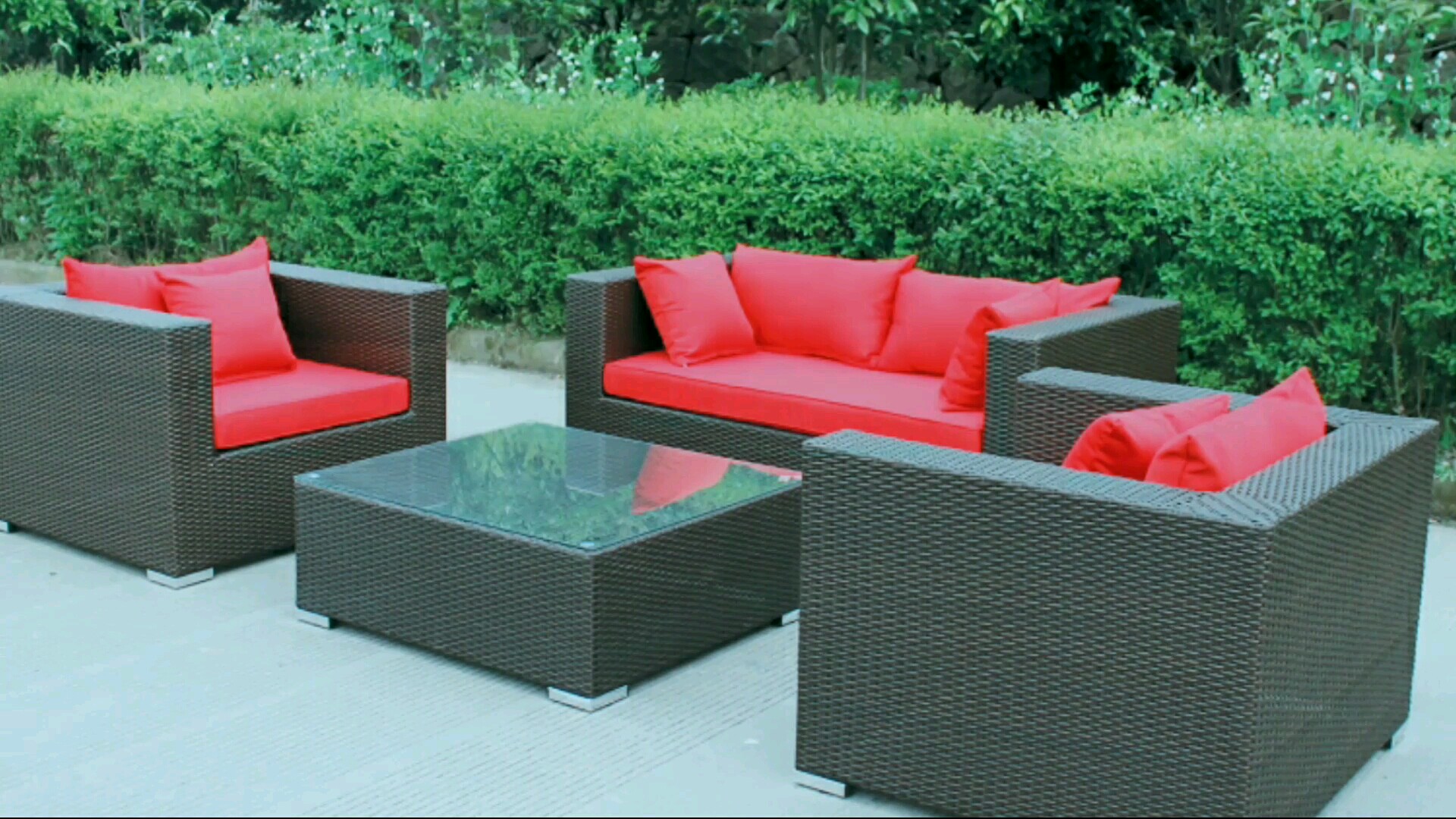 Outdoor Pe Rattan Wicker Furniture Garden Sofa Patio Furniture Buy