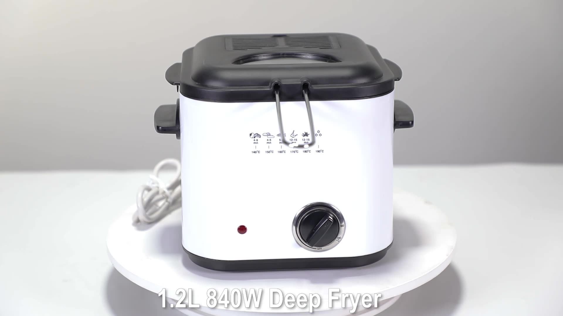 Xj5k100bo 1.2l Plastic Mini Electric Deep Fat Fryer Buy Deep Fryer