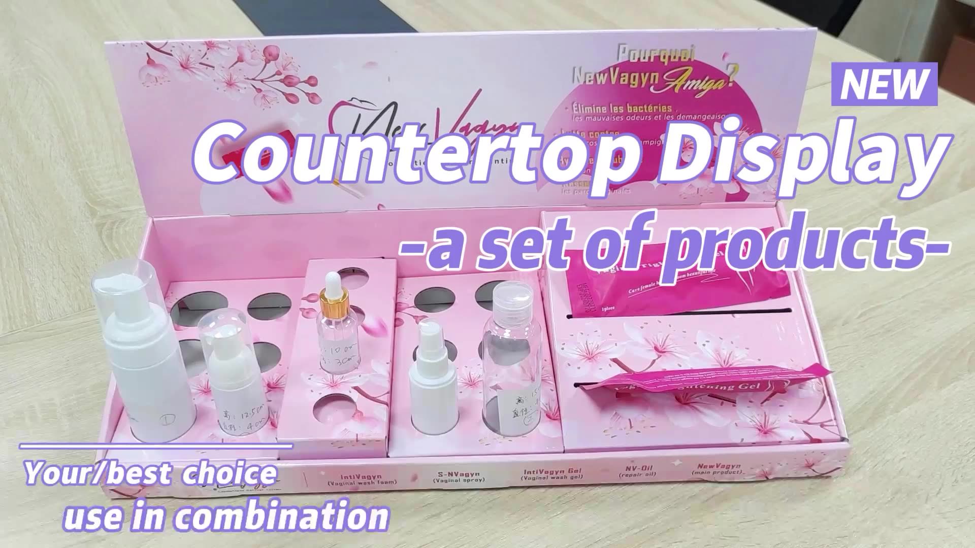 Retail Paper Lipstick Lip Gloss Perfume Cosmetic Pdq Displays Cardboard