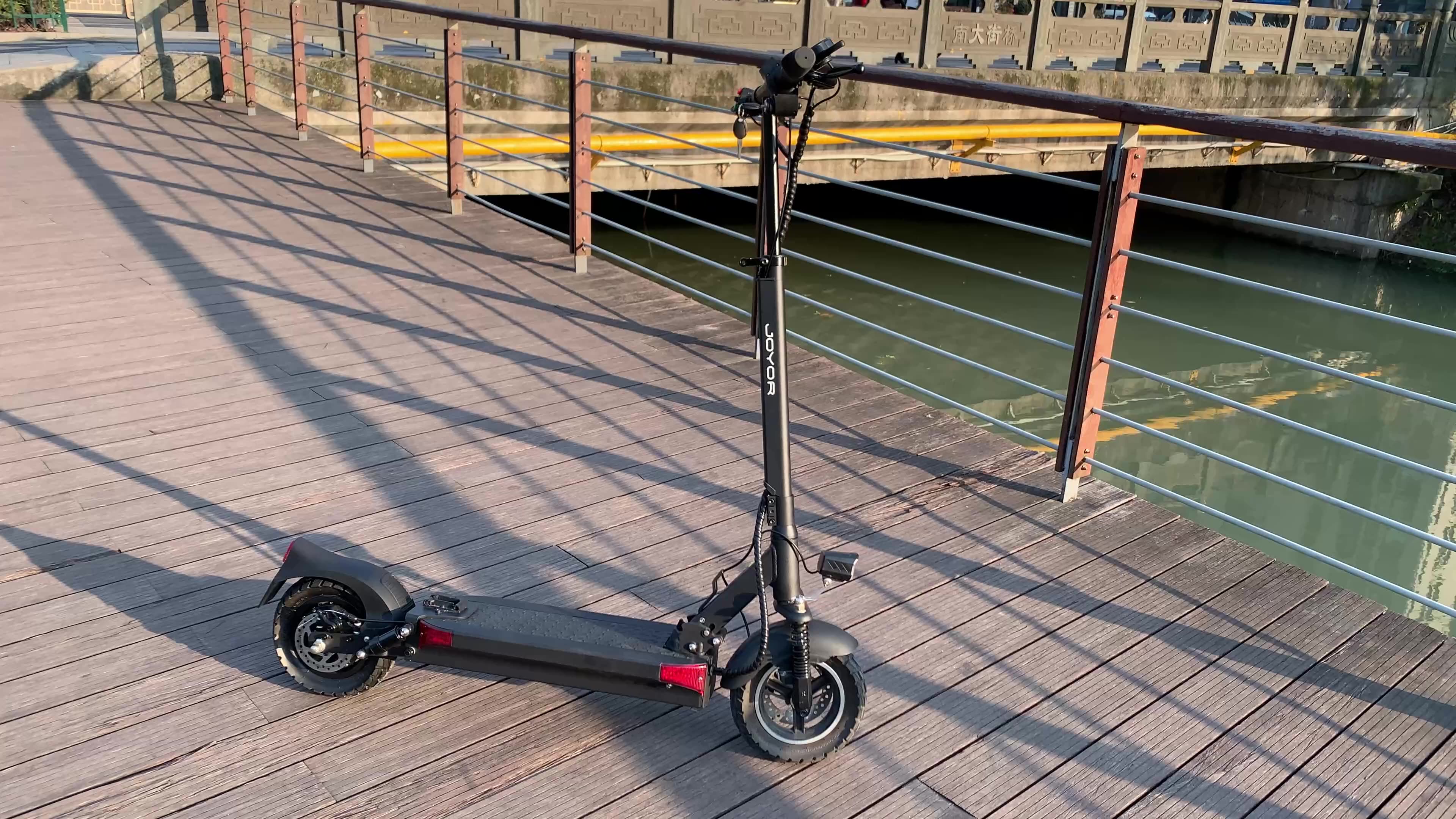 The electric scooter Joyor Y6-S black