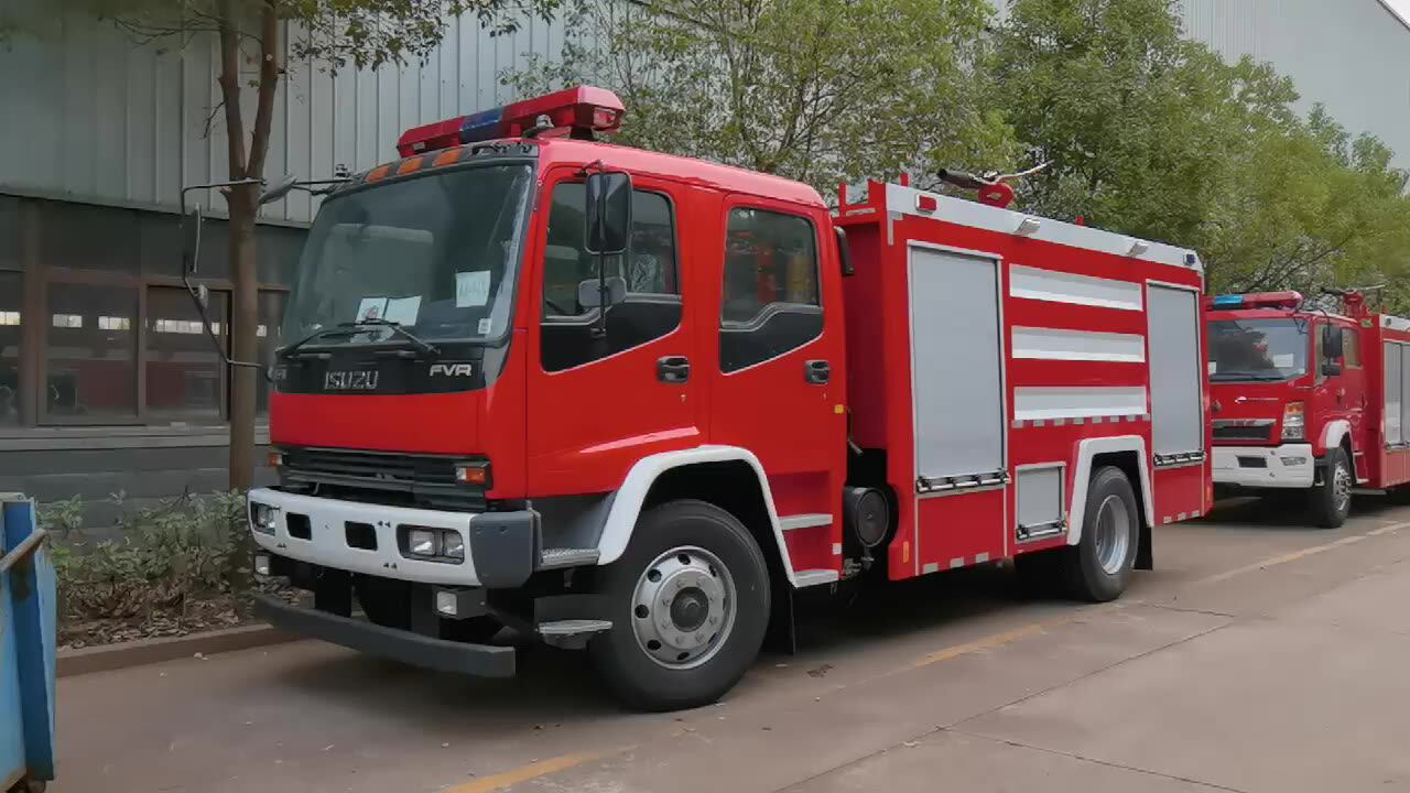 Japan brand mini fire truck, water tank fire fighting truck, fire