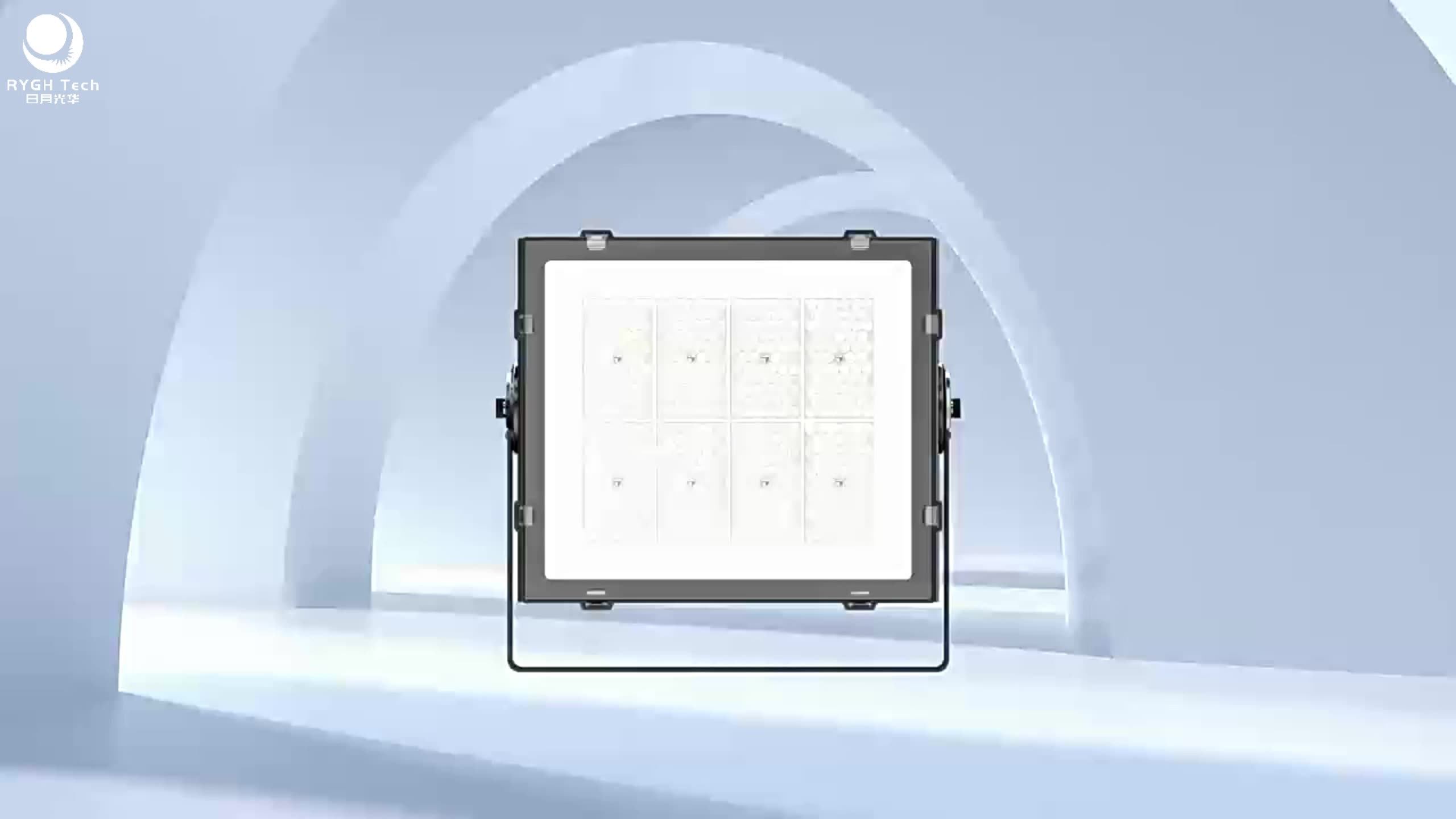 Pole Mounted Led Flood Lights Horse Arena Light Stadium Spot Light For