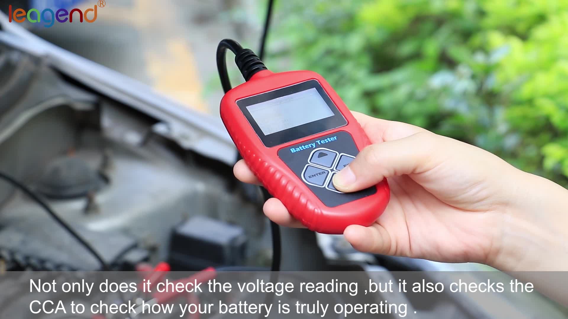 Battery Tester For 12v Car Lead Acid Battery Cca Test Ba101 Buy 12v
