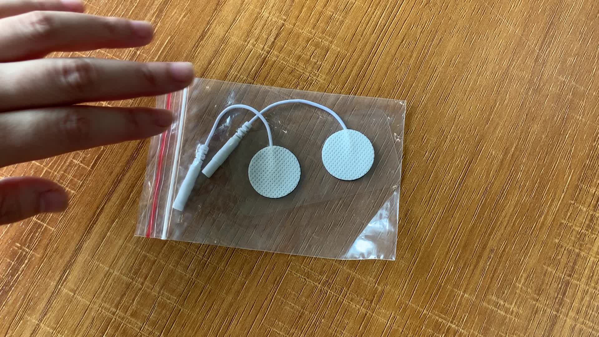 2" Round Tens Unit Adhesive Electrode Pads With 2.0mm Prewire For Medical Device Buy Self