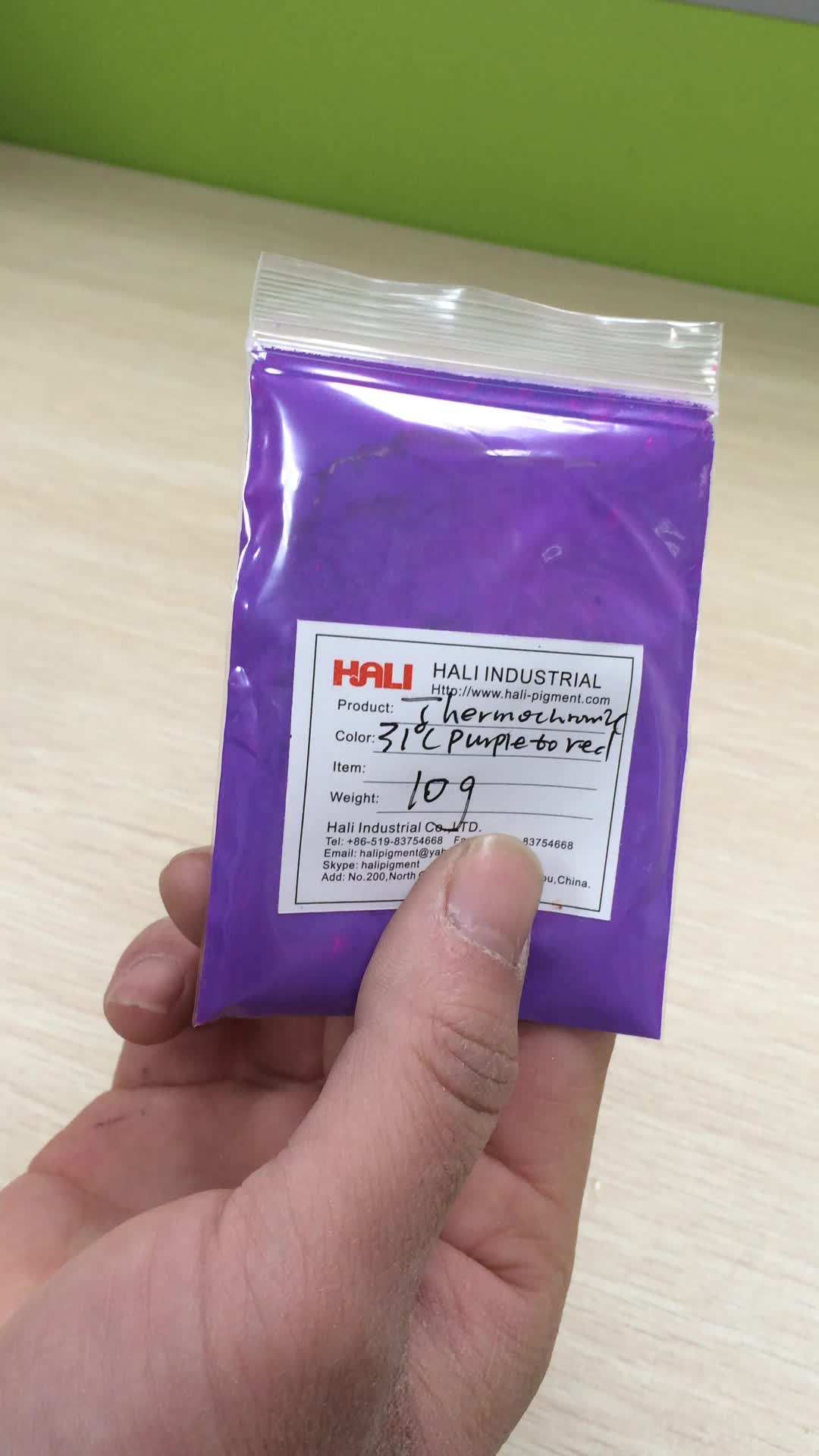 Thermochromic Pigment For Glass,,Temperature Active Powder,Itemhlr