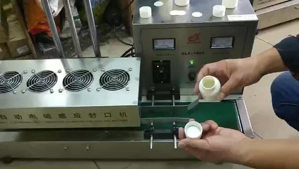 Glf1800 Semi Automatic Continuous Induction Sealing Machine Induction