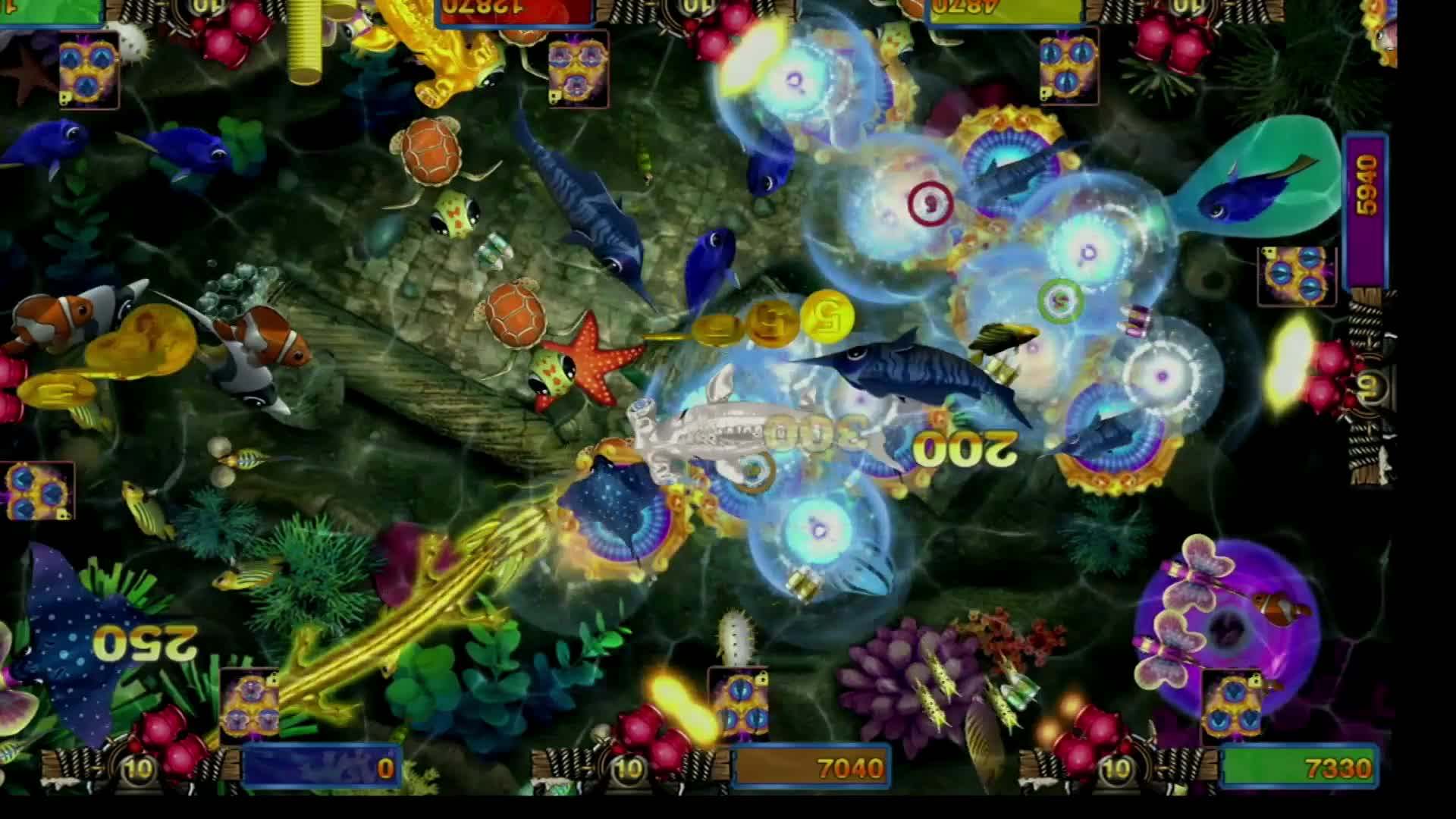 Bar Fish Game Amusement Indoor Shooting Game Machine Fire Kylin Fish