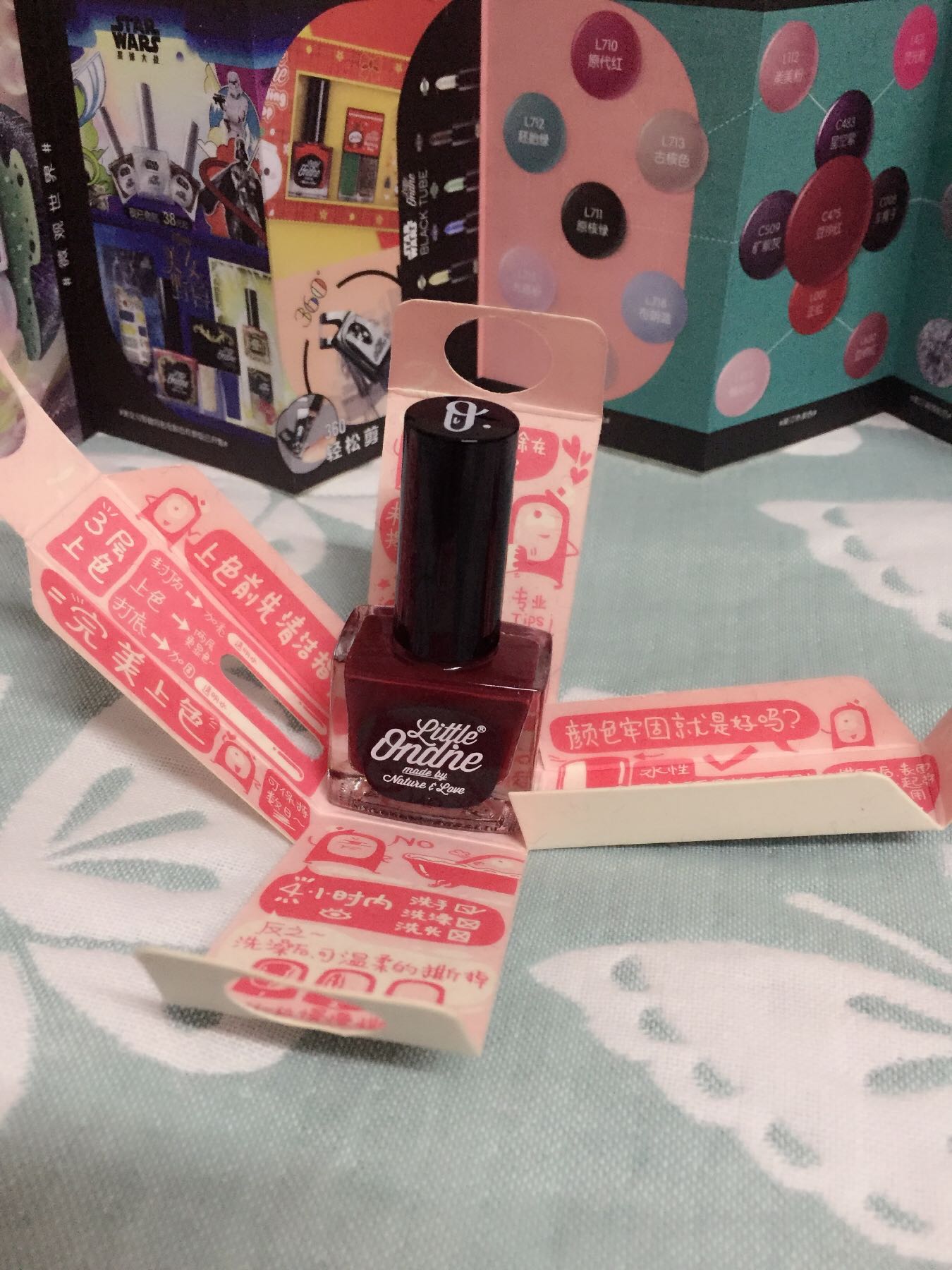 小奥汀酒红色怎么样，它的使用效果如何,第6张