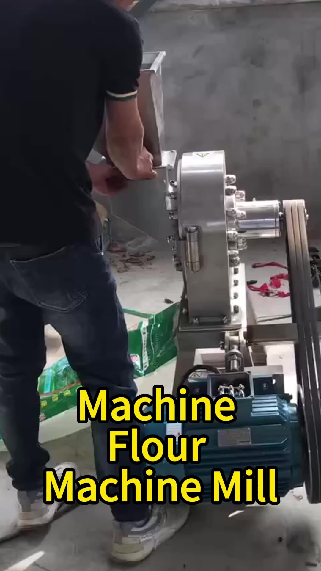 304 Stainless Steel Grinder Machine Electric Grinding Crusher Machine