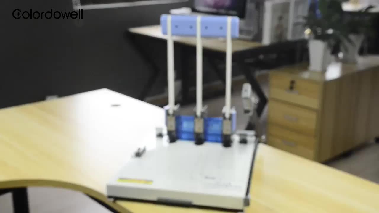 Nuevos Productos Office Puncher Cable Tray Punching Portable Hole Punch