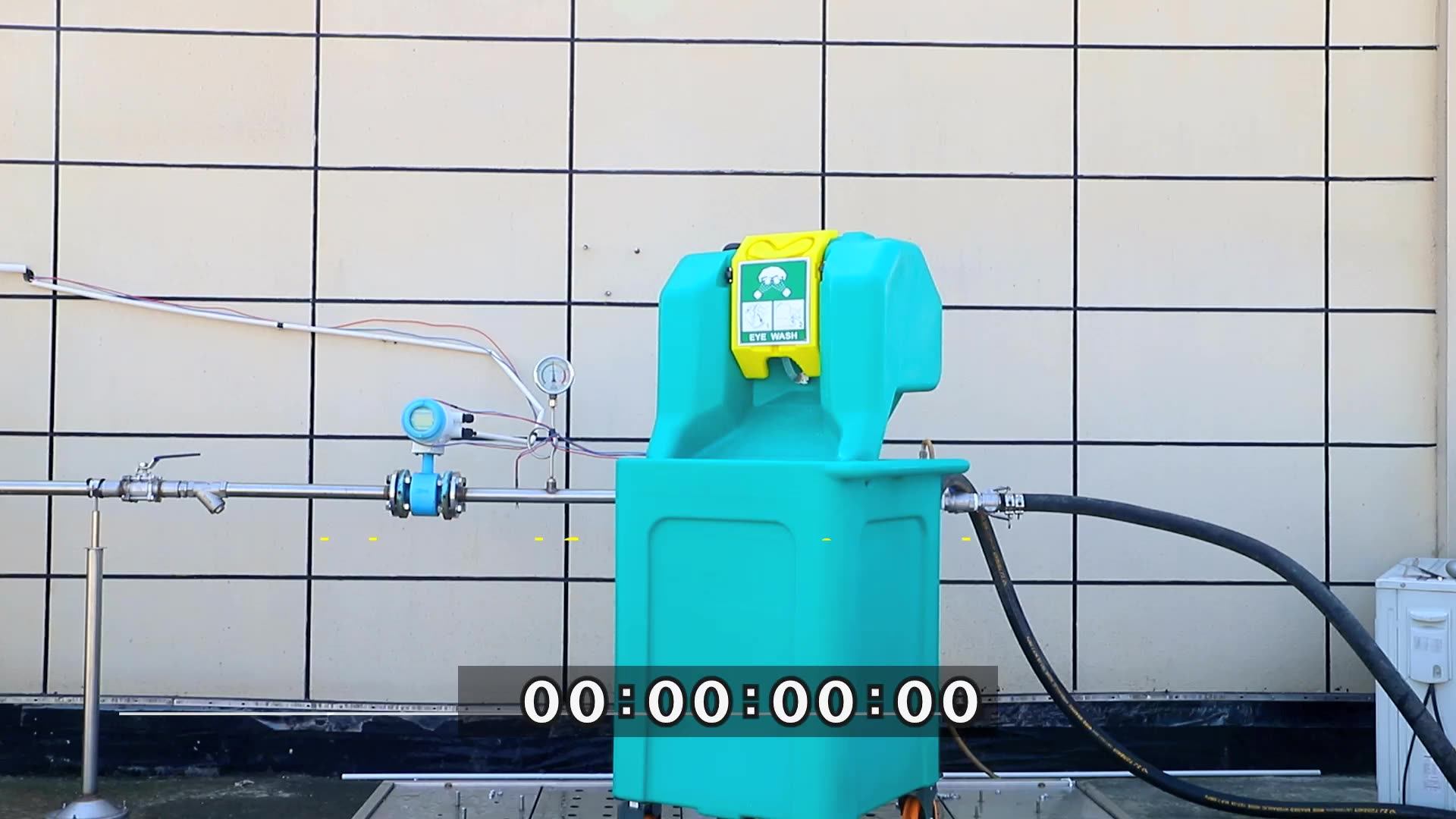 8 16 Gallon Sterile Emergency Eyewash Bottle Squeeze Water Plastic Lab