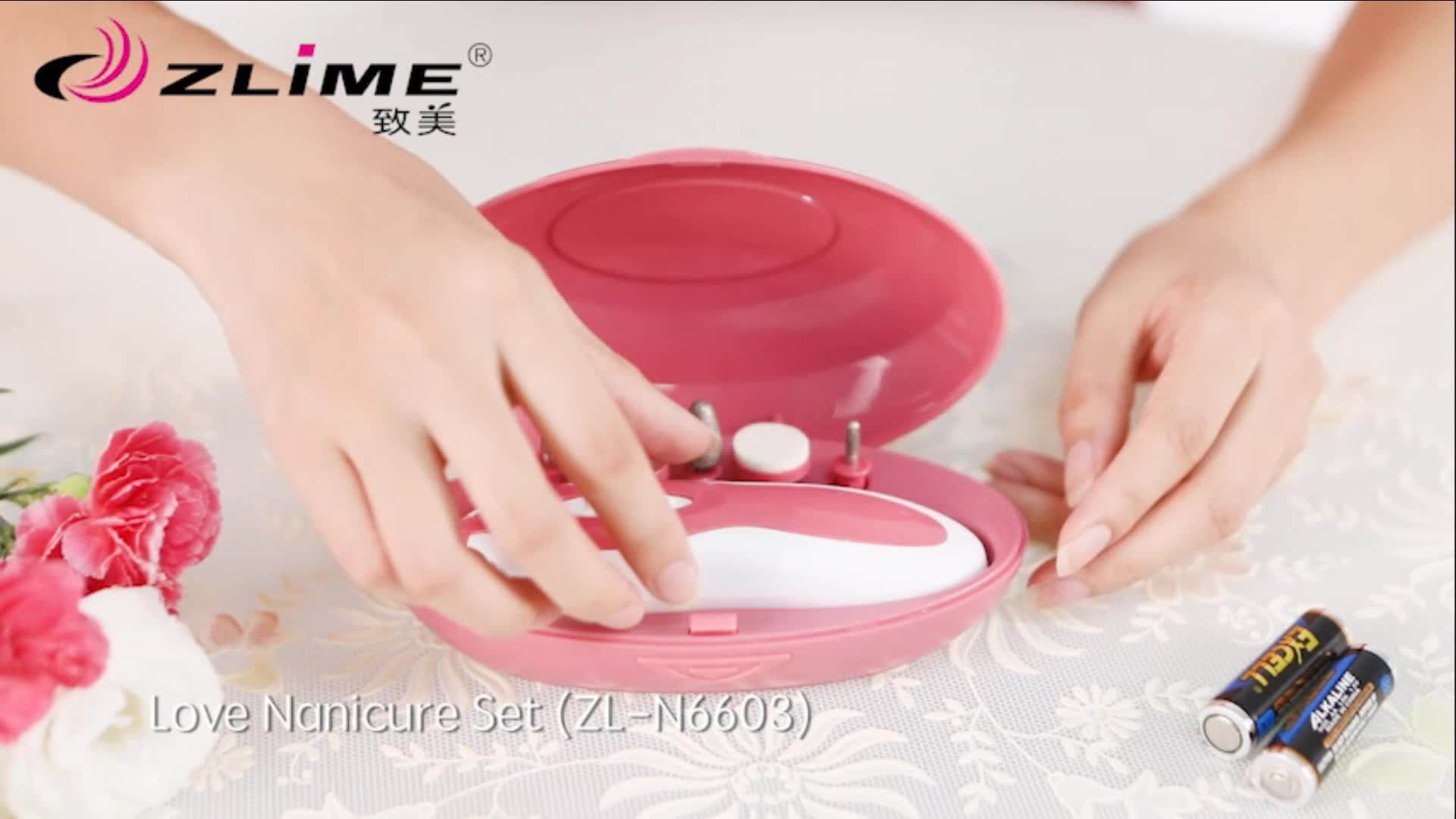 New Mini Battery Operated Manicure Pedicure Nail Care Kit Manicure