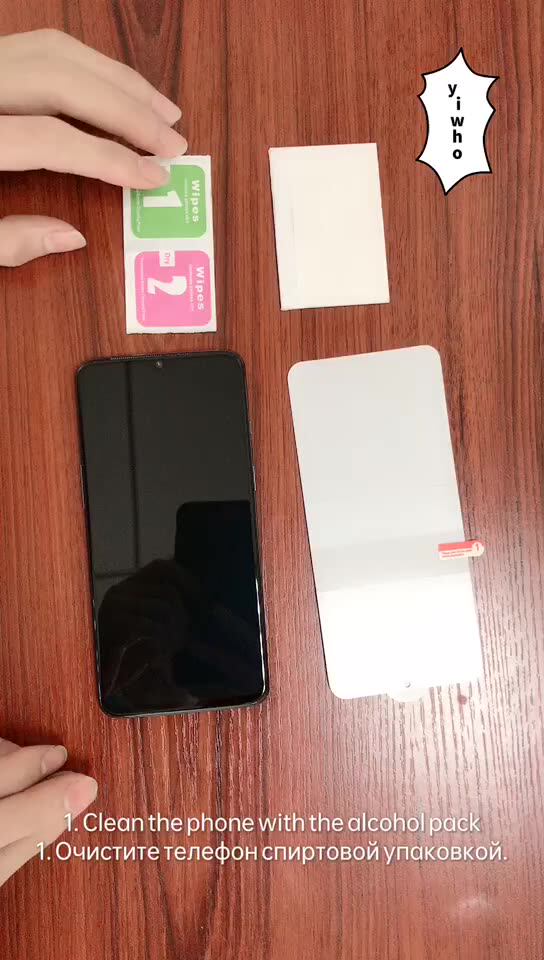 3 Pellicole In Idrogel Per Xiaomi Redmi 9A/9AT/9C/Redmi 10A 6.53 Pollici: Protezione Schermo Trasparente HD, Alta Sensibilità, Senza Bolle E Con Auto-riparazione - 3