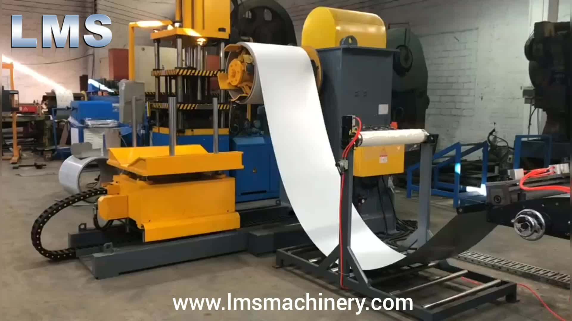 Aluminum Ceiling Tile Making Machine With Hydraulic Press Forming 60 60